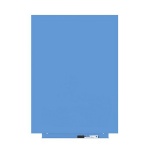 Endlos- Whiteboard mit lackierter farbiger Oberfläche, 100 x 150 cm 